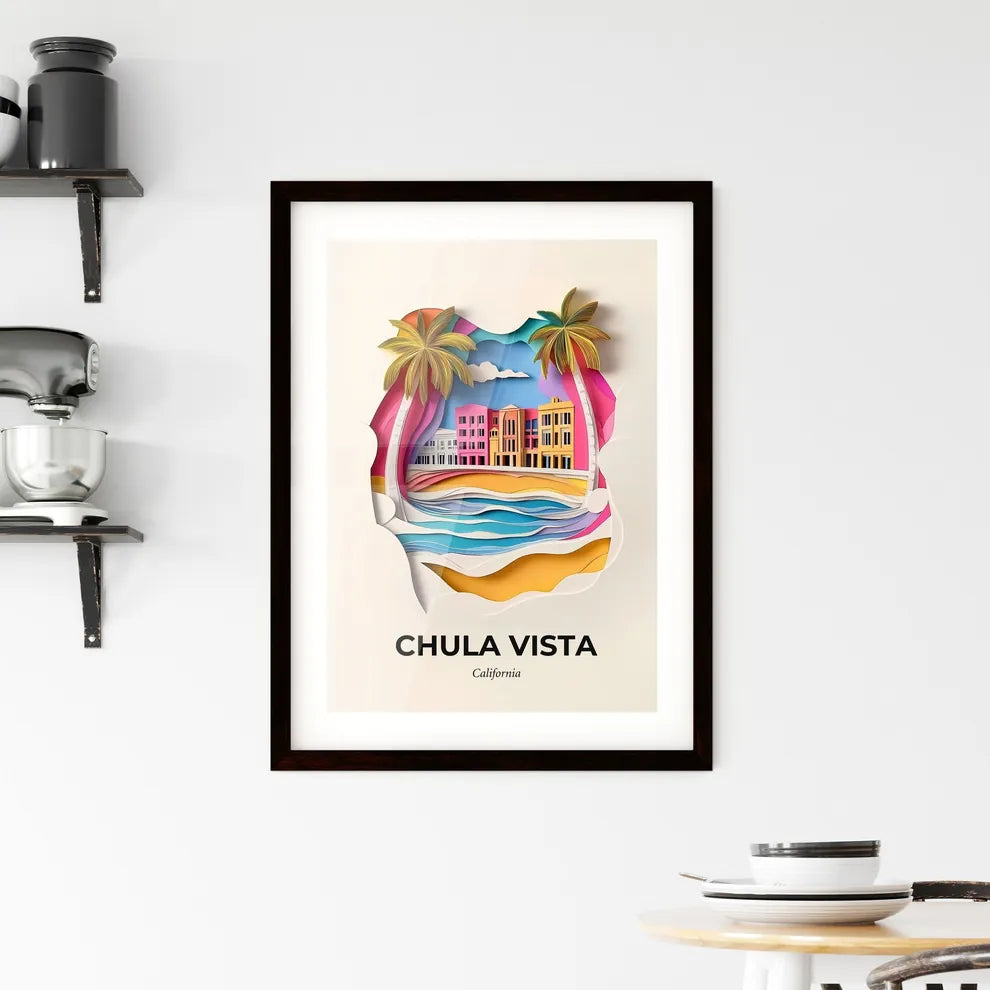 Vivid Chula Vista, California, Framed Wall Art