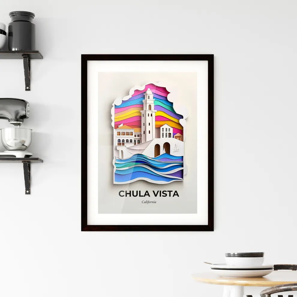 Vivid Chula Vista, California, Framed Wall Art