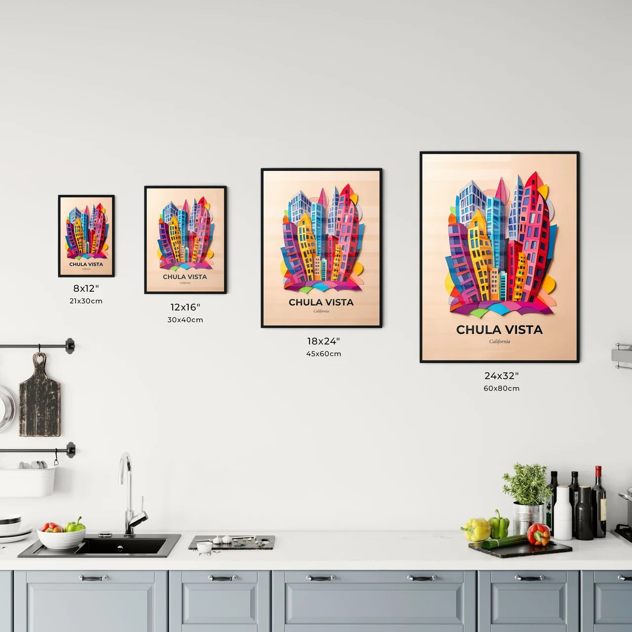Vivid Chula Vista, California, Kitchen Art