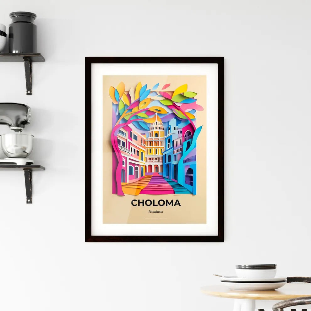 Vivid Choloma, Honduras, Framed Wall Art