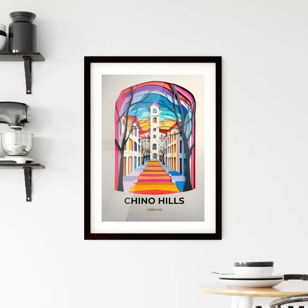 Vivid Chino Hills, California, Framed Wall Art