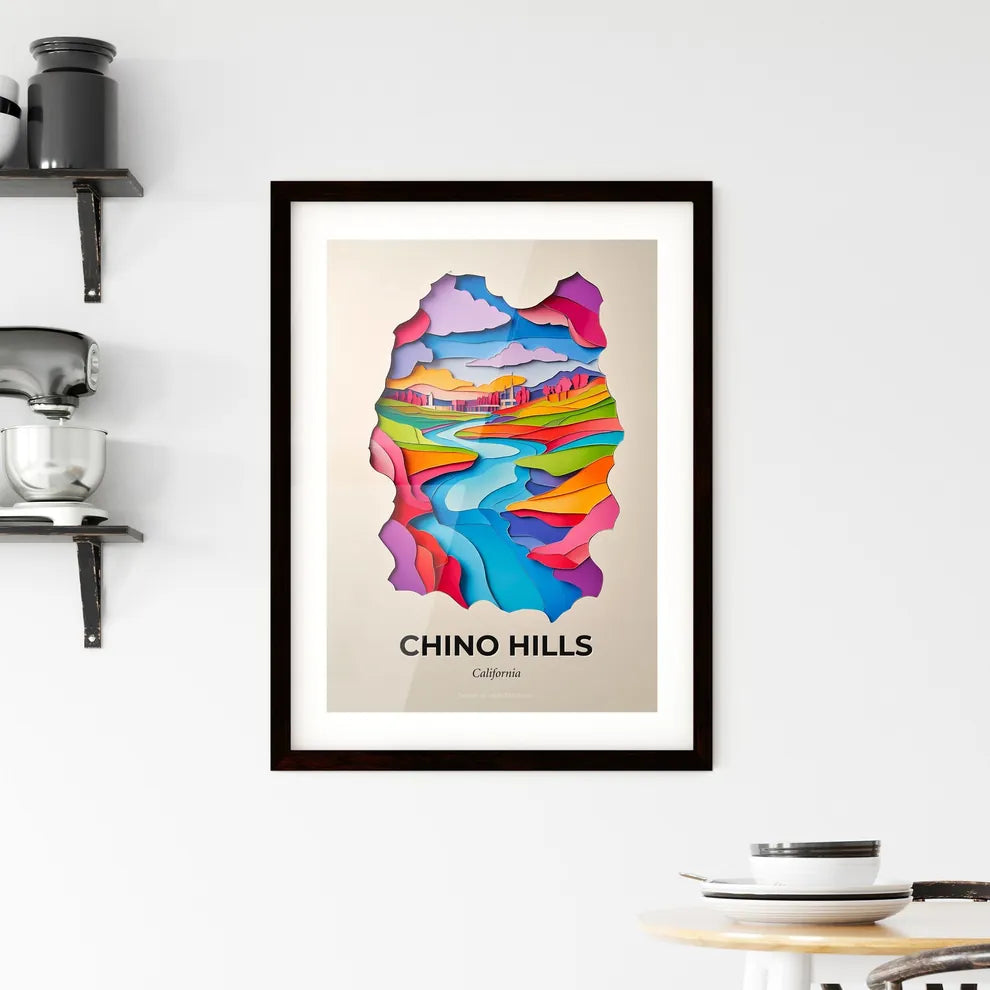 Vivid Chino Hills, California, Framed Wall Art