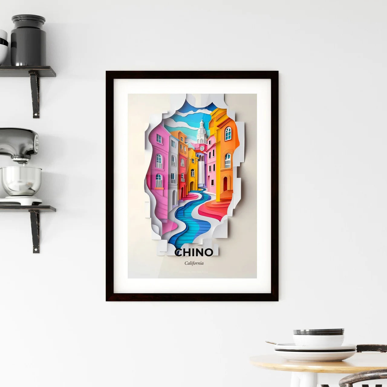 Vivid Chino, California, Framed Wall Art