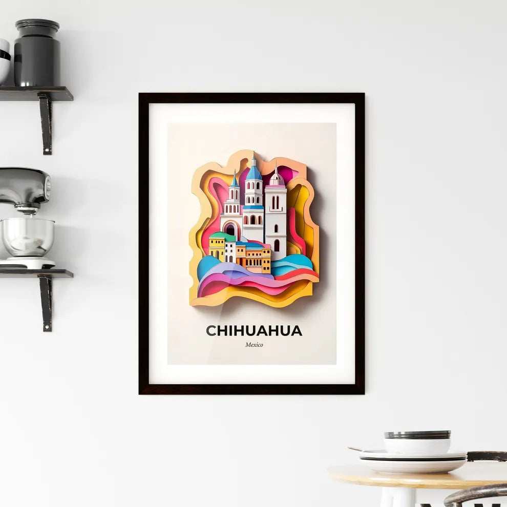 Vivid Chihuahua, Mexico, Framed Wall Art