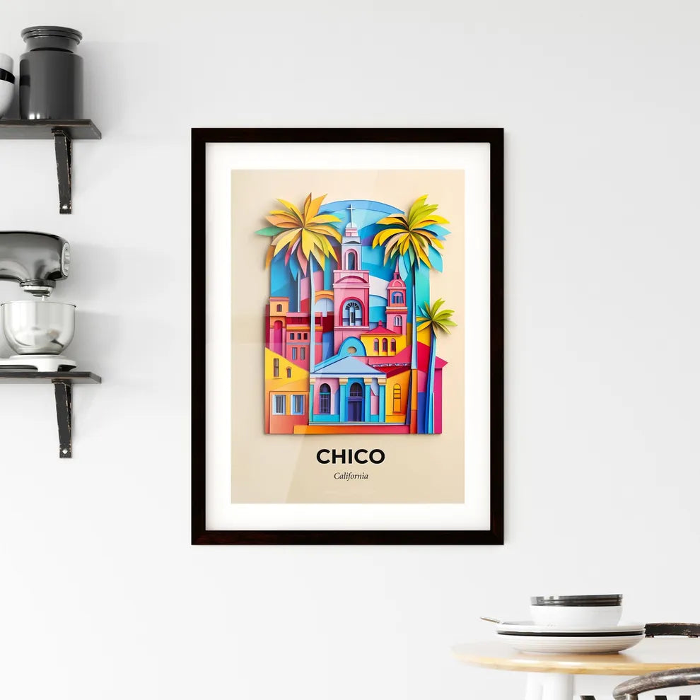 Vivid Chico, California, Framed Wall Art