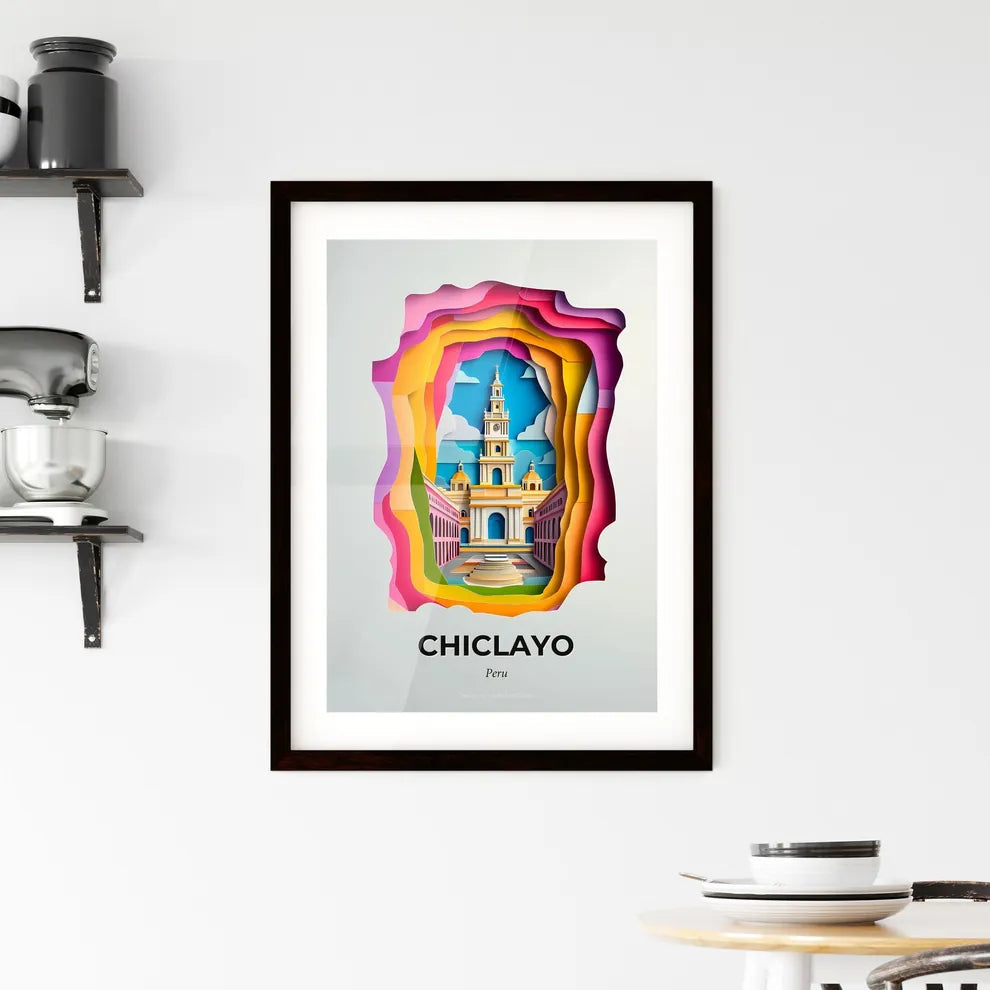 Vivid Chiclayo, Peru, Framed Wall Art