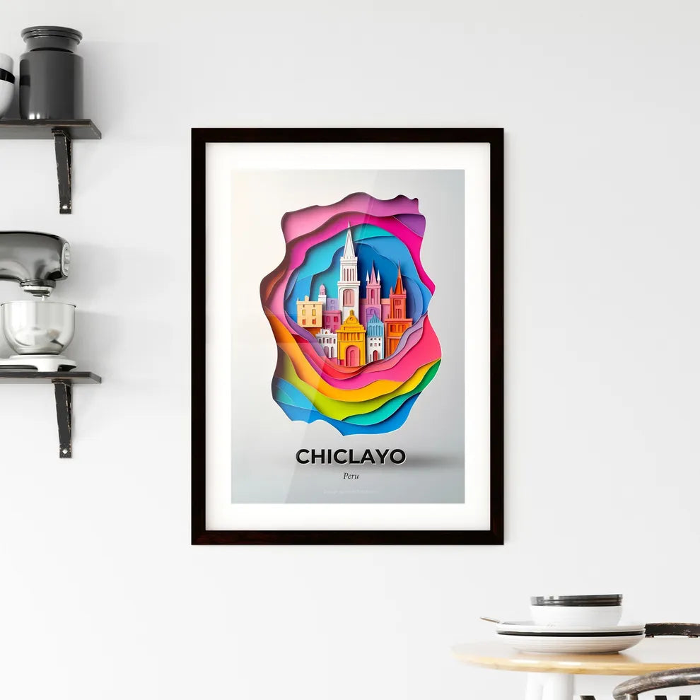 Vivid Chiclayo, Peru, Framed Wall Art