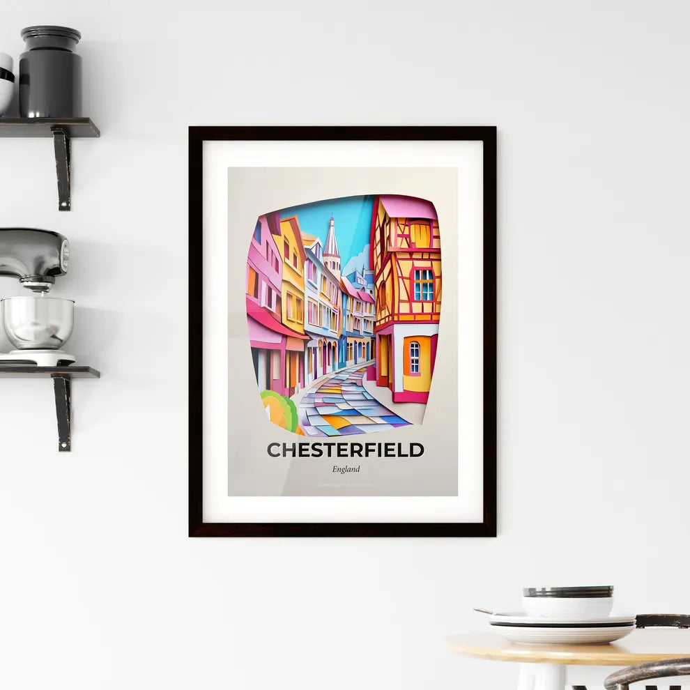 Vivid Chesterfield, England, Framed Wall Art