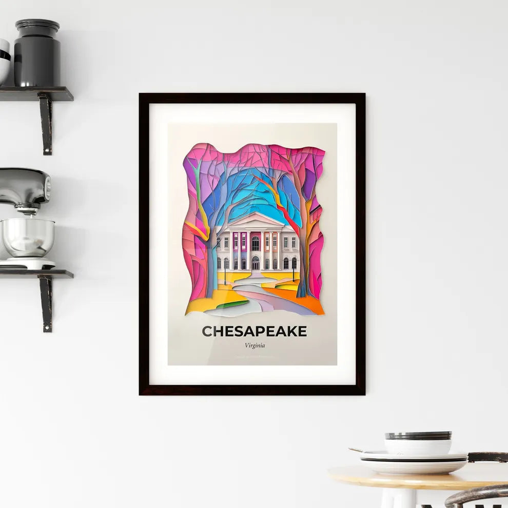 Vivid Chesapeake, Virginia, Framed Wall Art