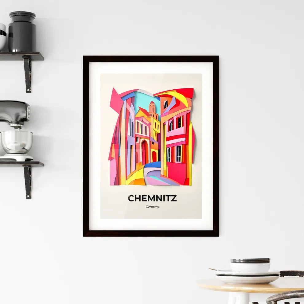 Vivid Chemnitz, Germany, Framed Wall Art