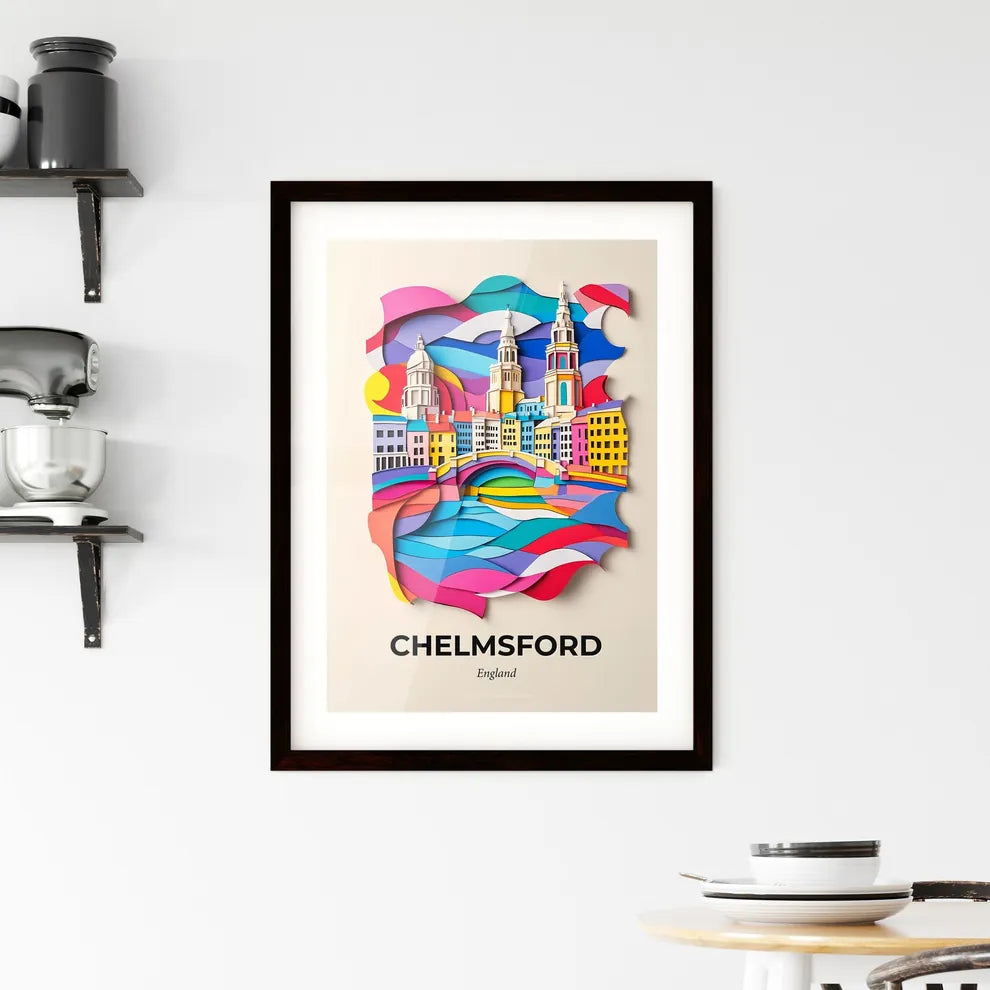 Vivid Chelmsford, England, Framed Wall Art