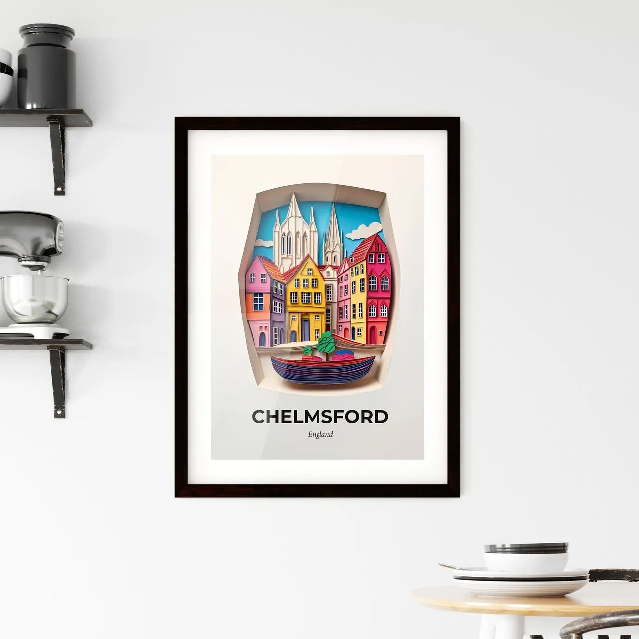 Vivid Chelmsford, England, Framed Wall Art