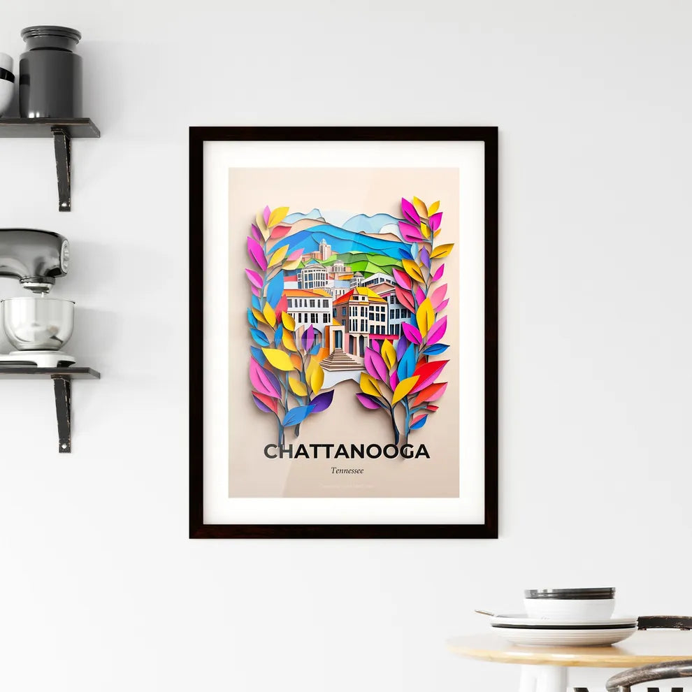 Vivid Chattanooga, Tennessee, Framed Wall Art