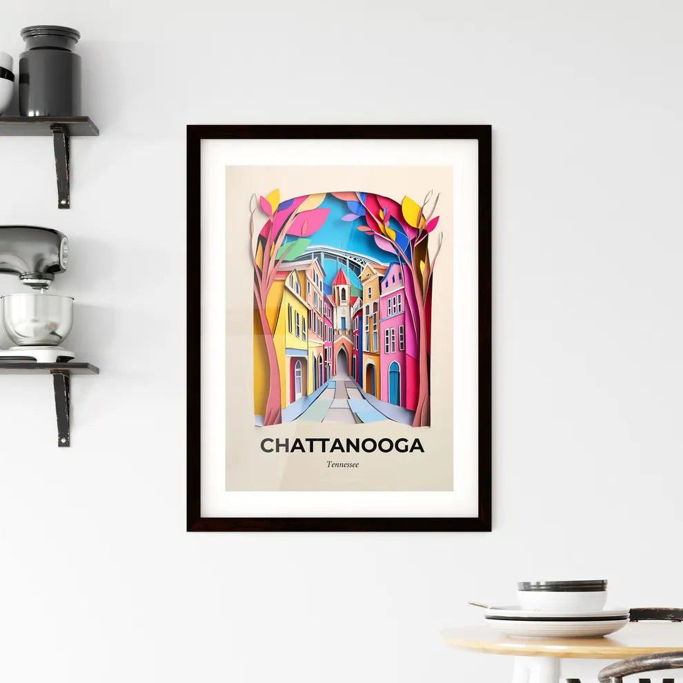 Vivid Chattanooga, Tennessee, Framed Wall Art