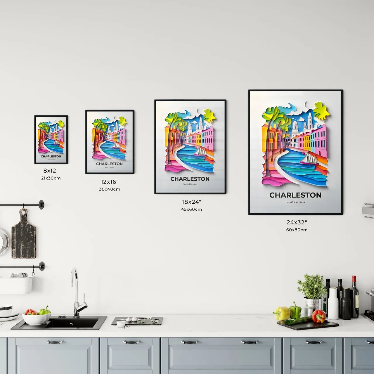 Vivid Charleston, South Carolina, Kitchen Art