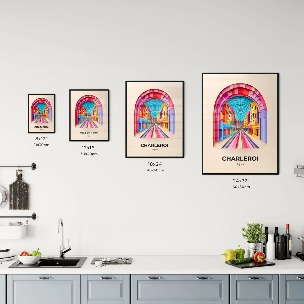 Vivid Charleroi, Belgium, Kitchen Art