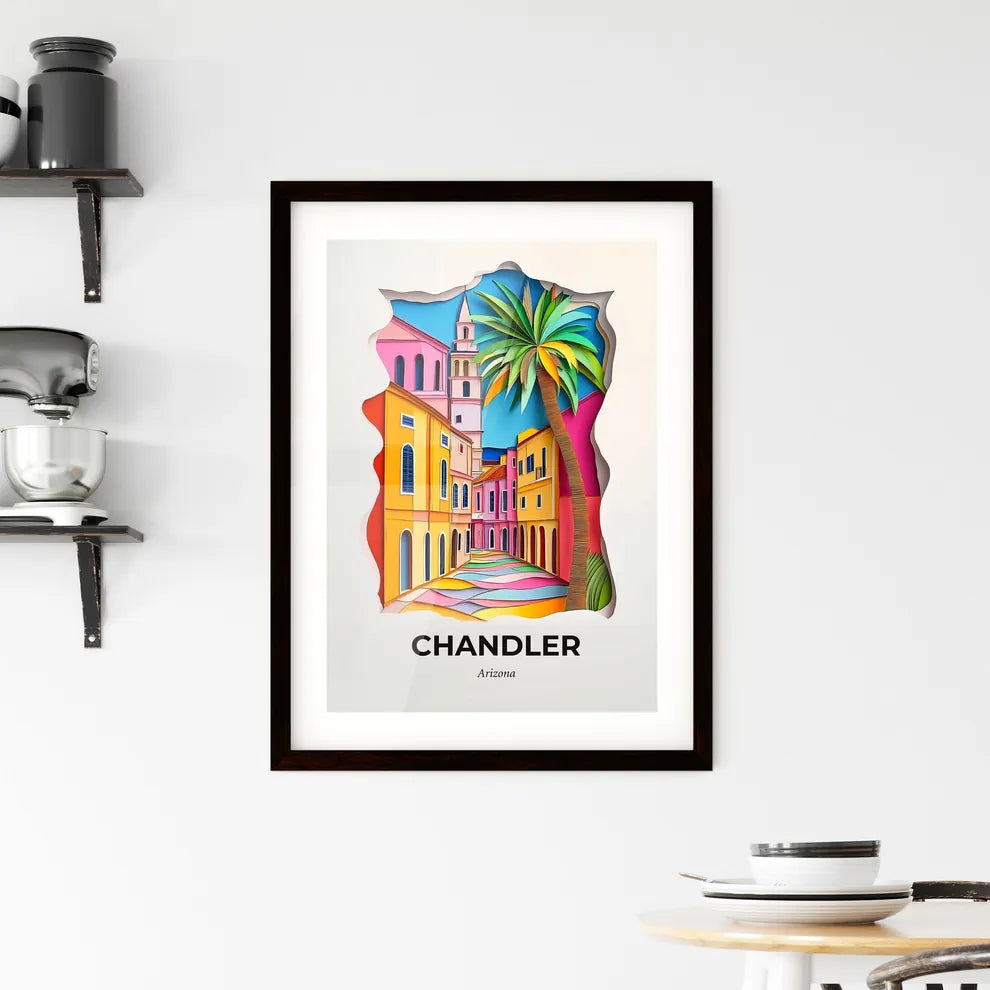 Vivid Chandler, Arizona, Framed Wall Art