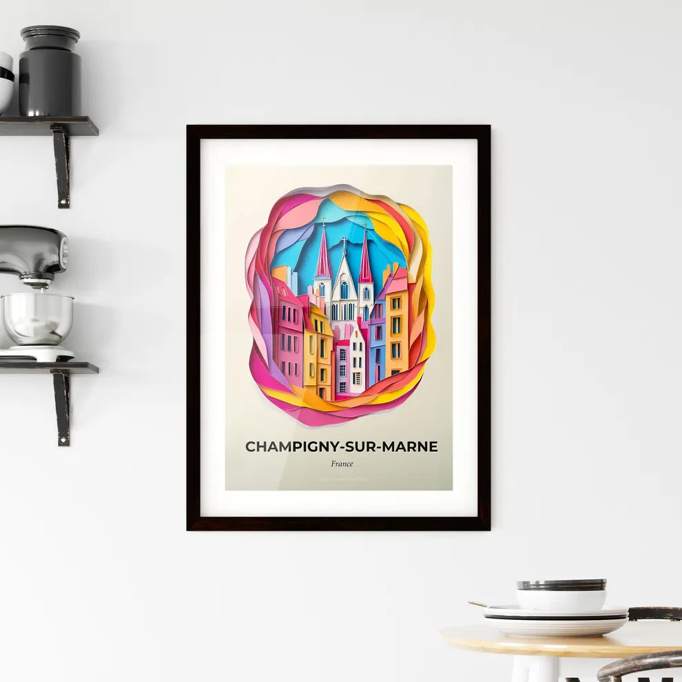 Vivid Champign, Framed Wall Art