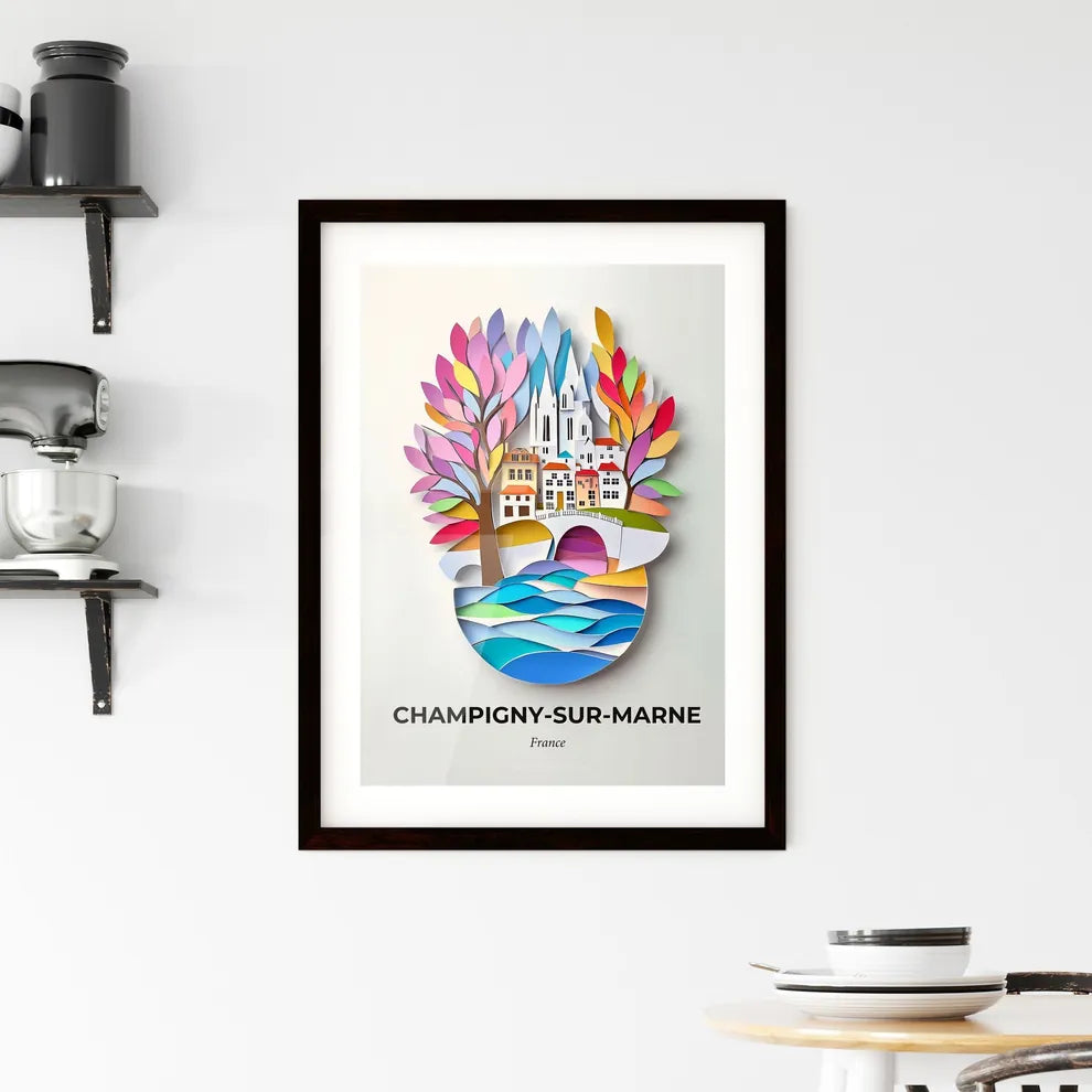 Vivid Champign, Framed Wall Art