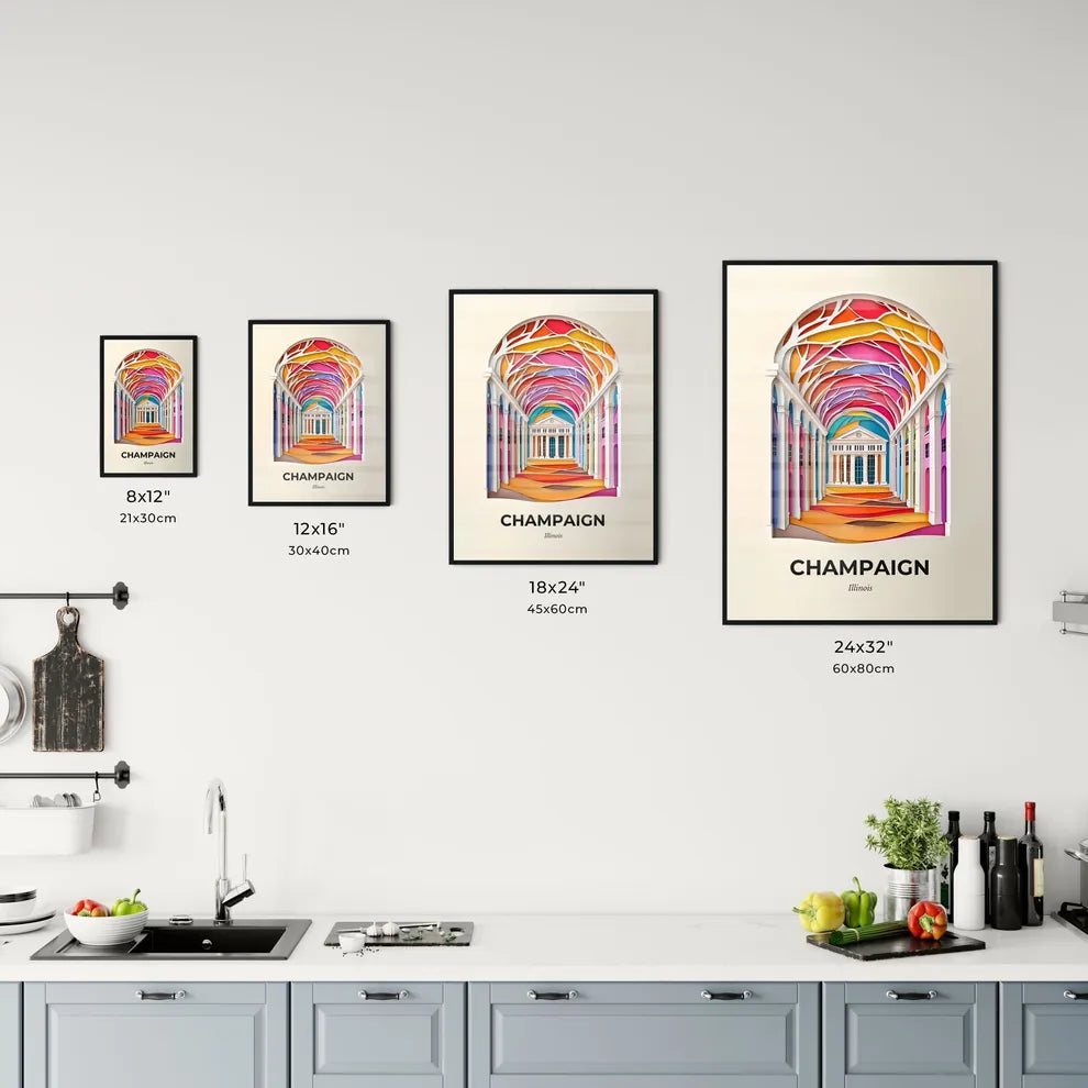 Vivid Champaign, Illinois, Kitchen Art