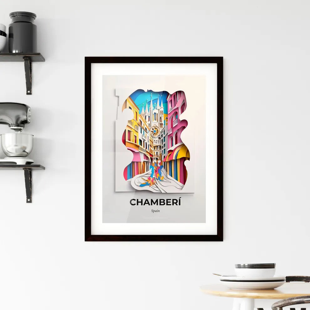 Vivid Chamberí, Spain, Framed Wall Art