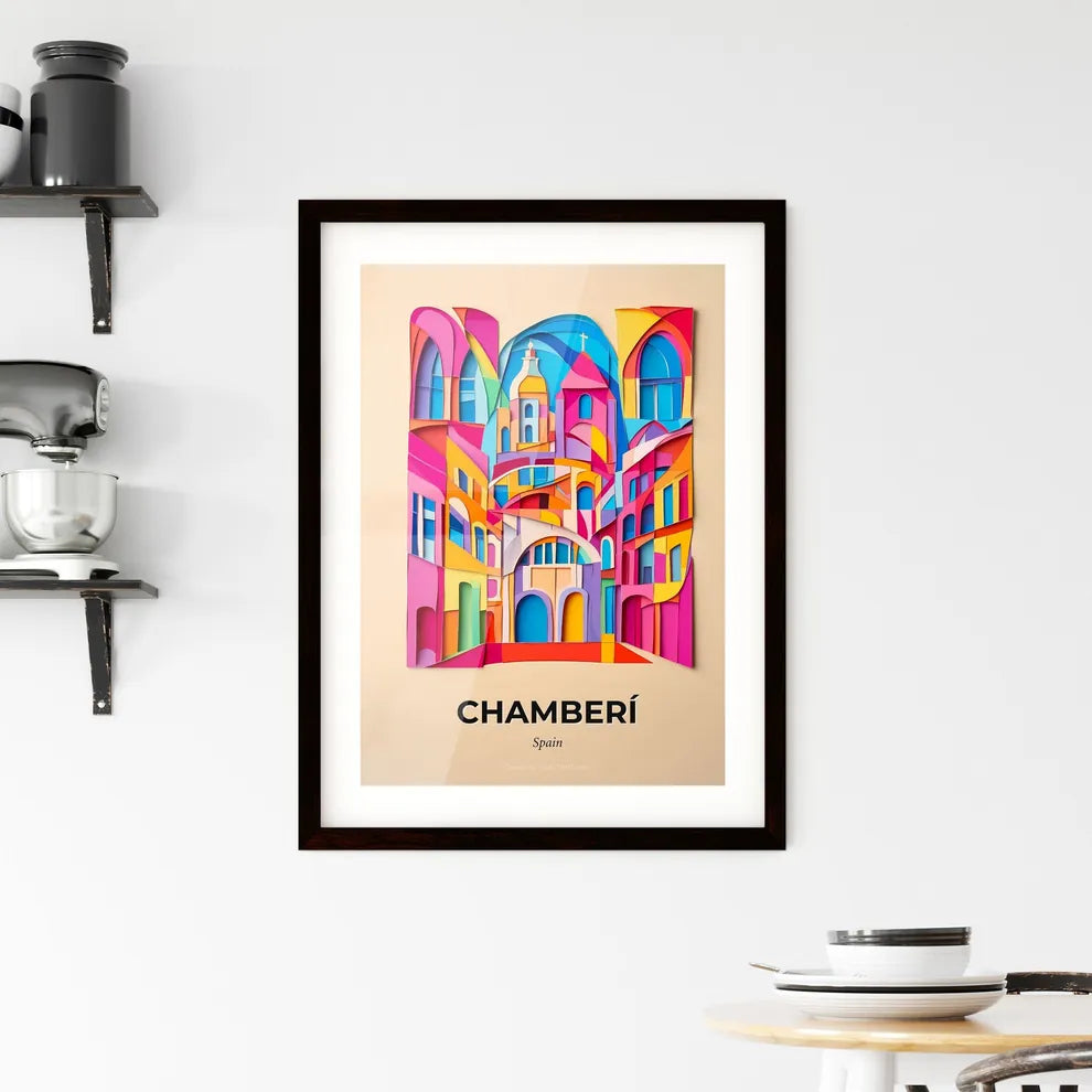 Vivid Chamberí, Spain, Framed Wall Art