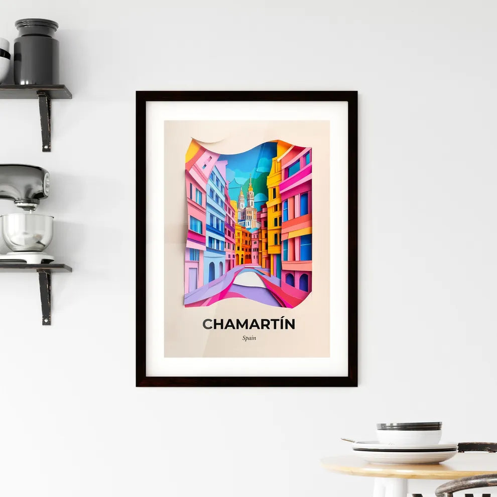 Vivid Chamartín, Spain, Framed Wall Art
