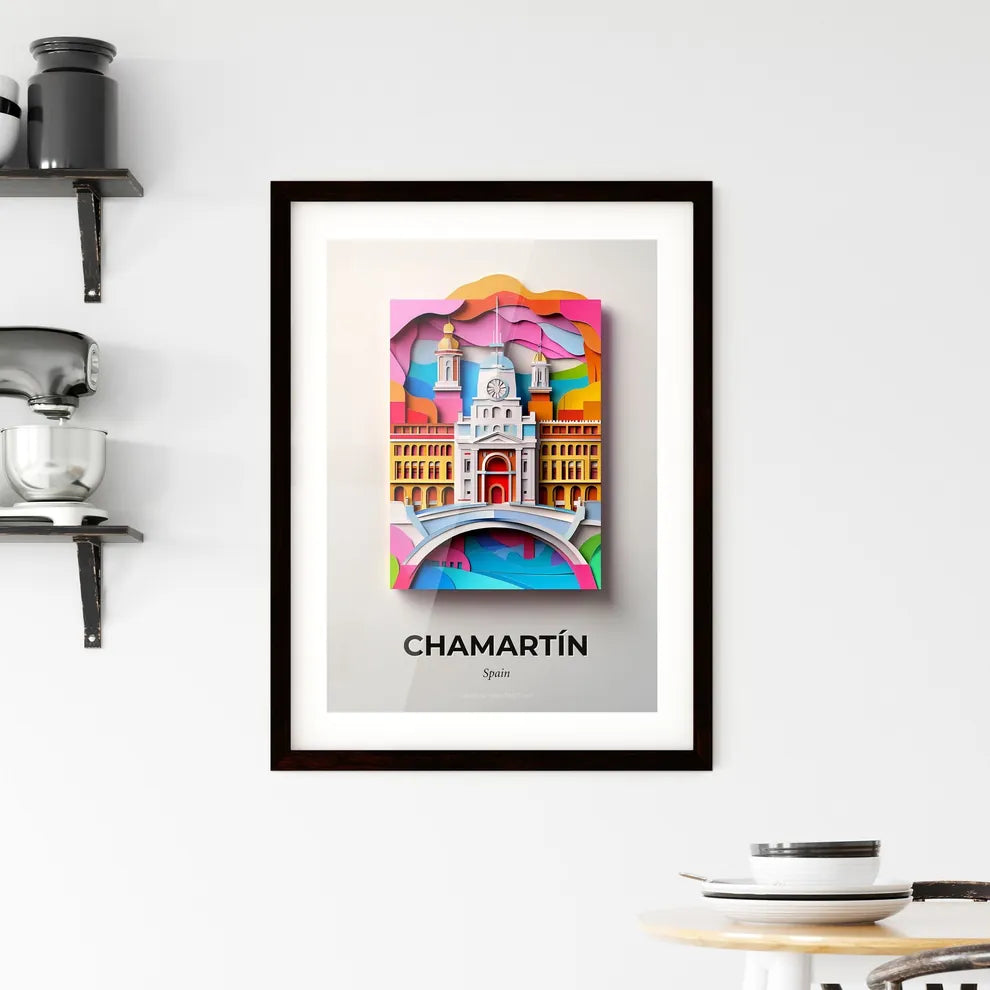 Vivid Chamartín, Spain, Framed Wall Art