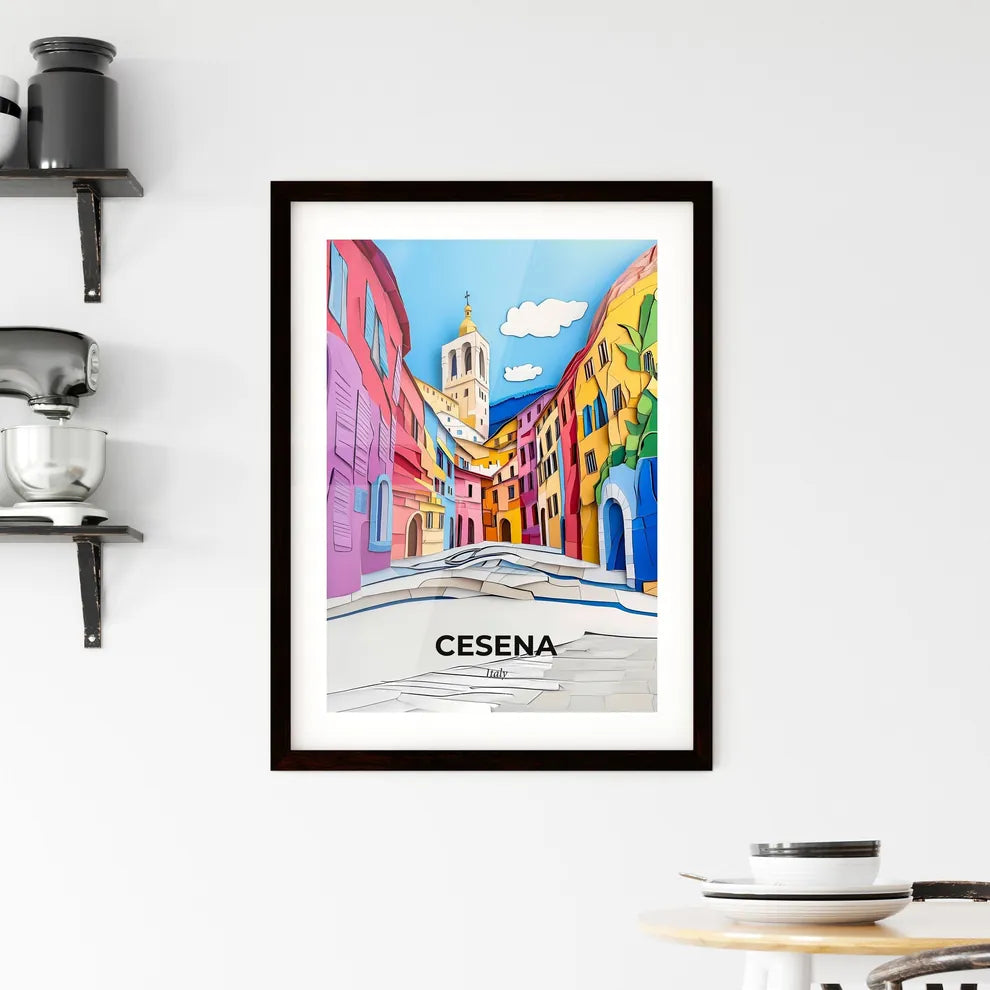 Vivid Cesena, Italy, Framed Wall Art