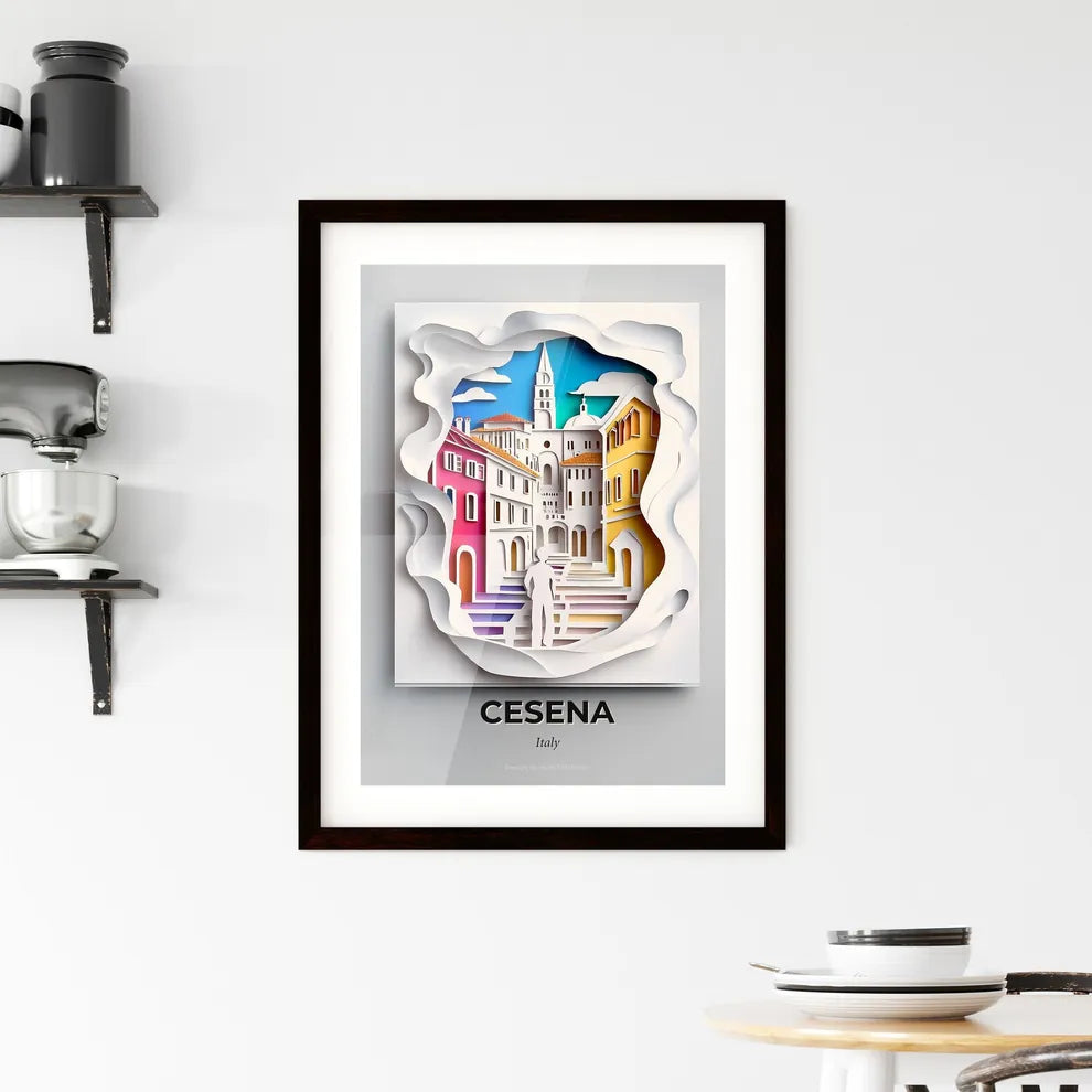 Vivid Cesena, Italy, Framed Wall Art