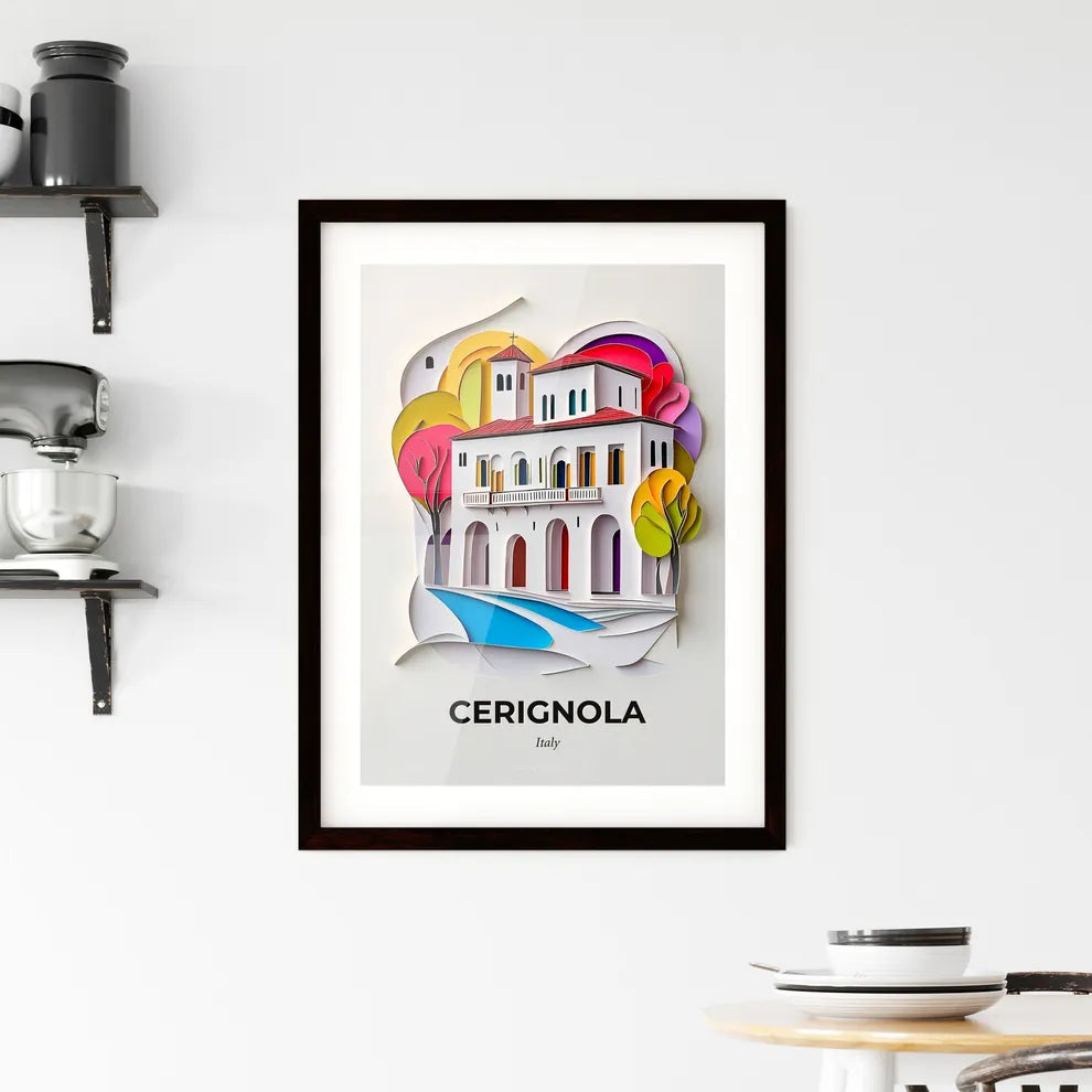 Vivid Cerignola, Italy, Framed Wall Art