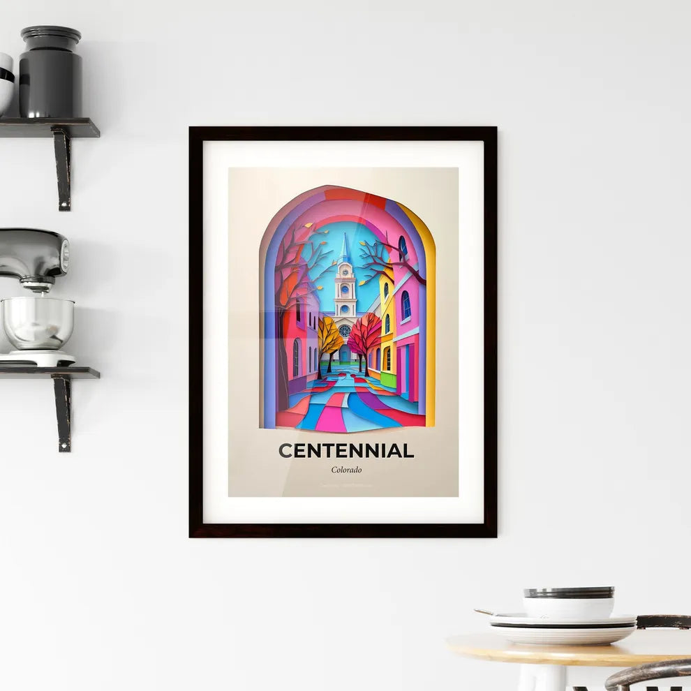 Vivid Centennial, Colorado, Framed Wall Art