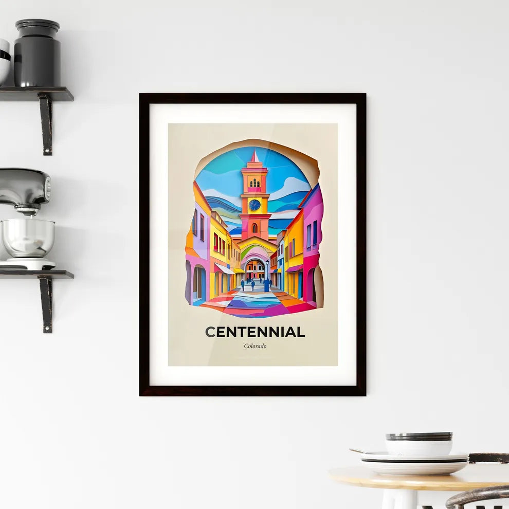 Vivid Centennial, Colorado, Framed Wall Art