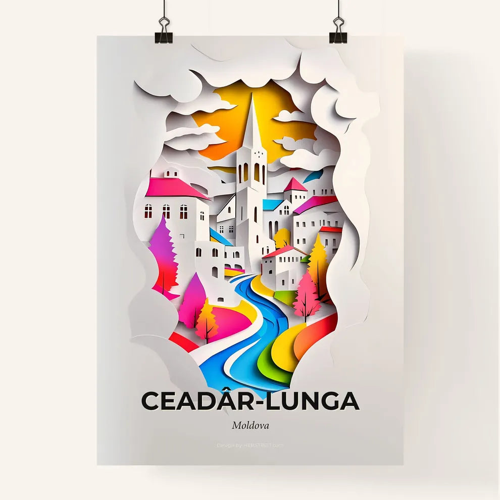 Vivid Ceadâ, Colorful Poster