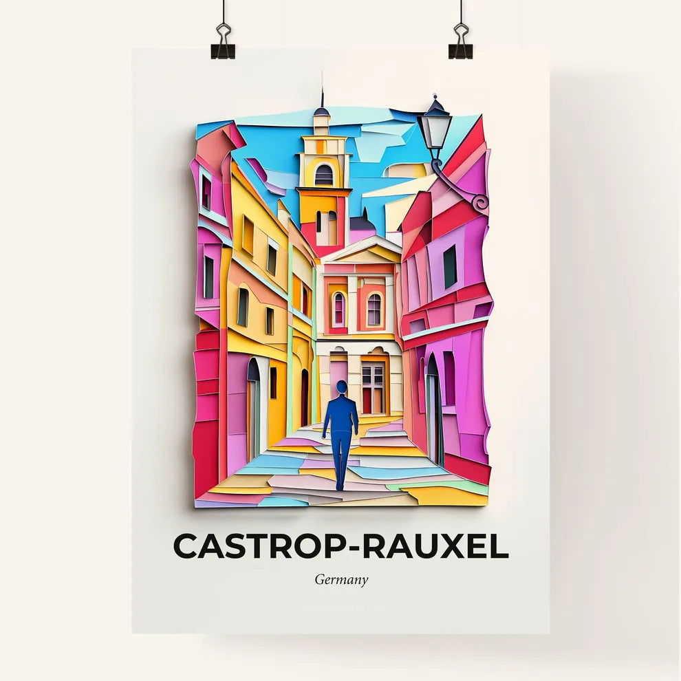 Vivid Castro, Colorful Poster