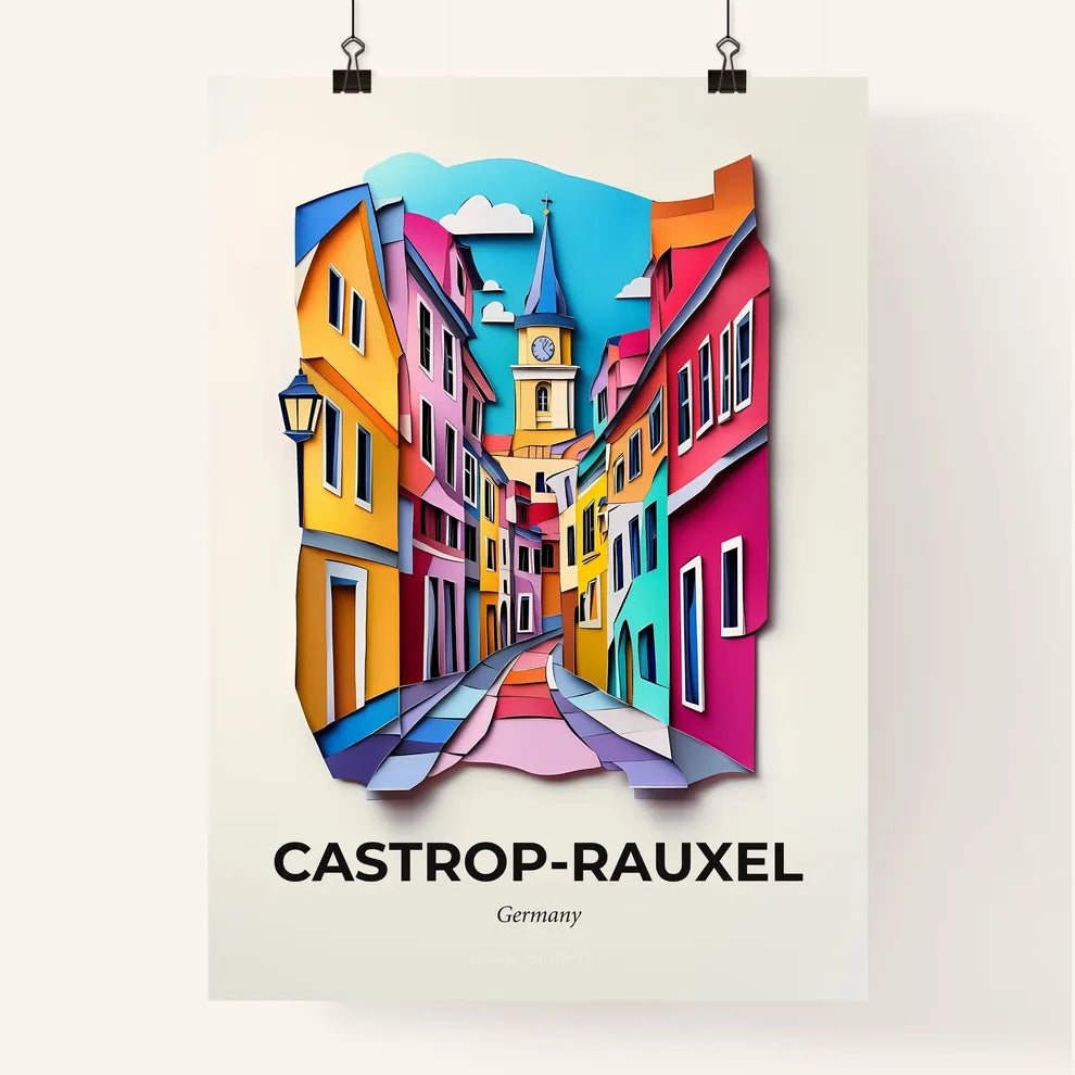 Vivid Castro, Colorful Poster