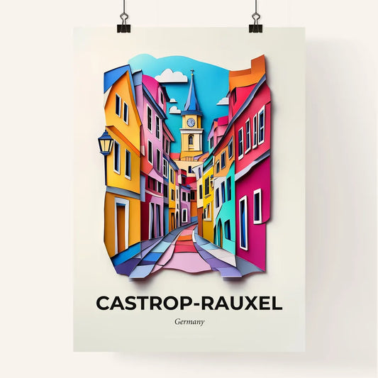 Vivid Castro, Colorful Poster