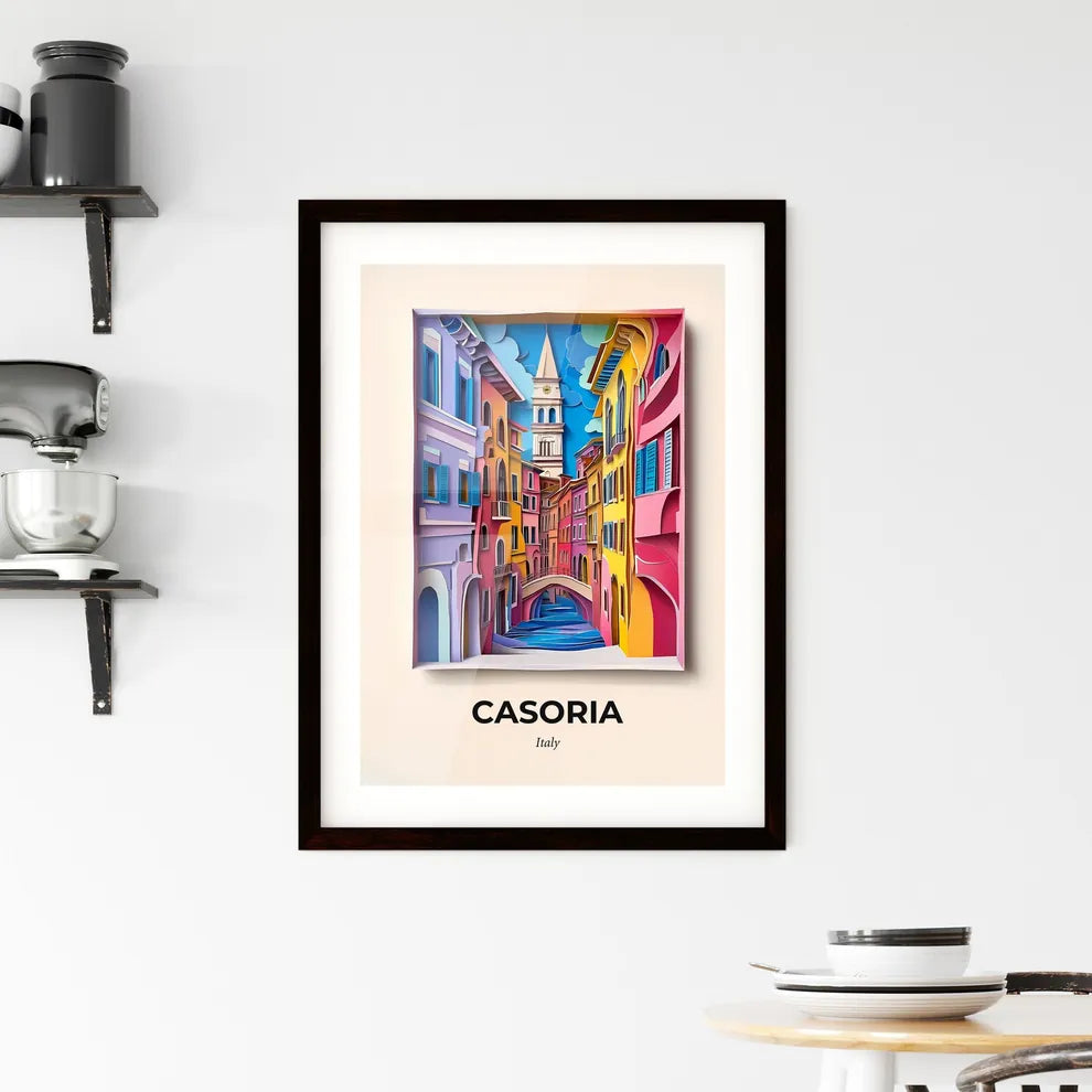 Vivid Casoria, Italy, Framed Wall Art