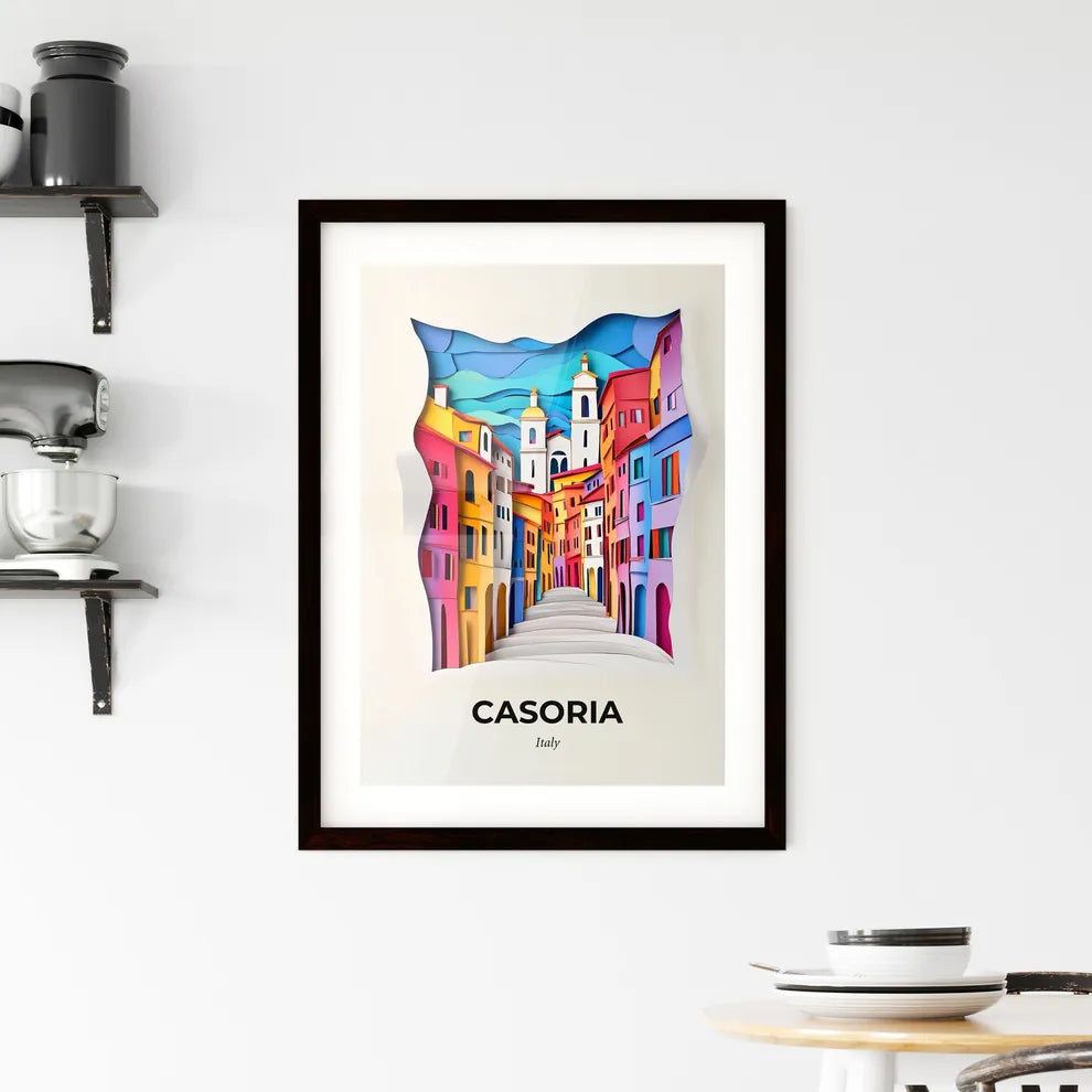 Vivid Casoria, Italy, Framed Wall Art