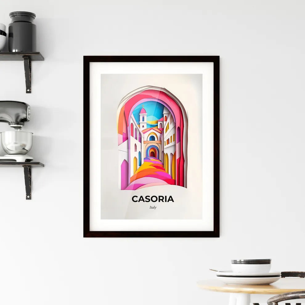 Vivid Casoria, Italy, Framed Wall Art