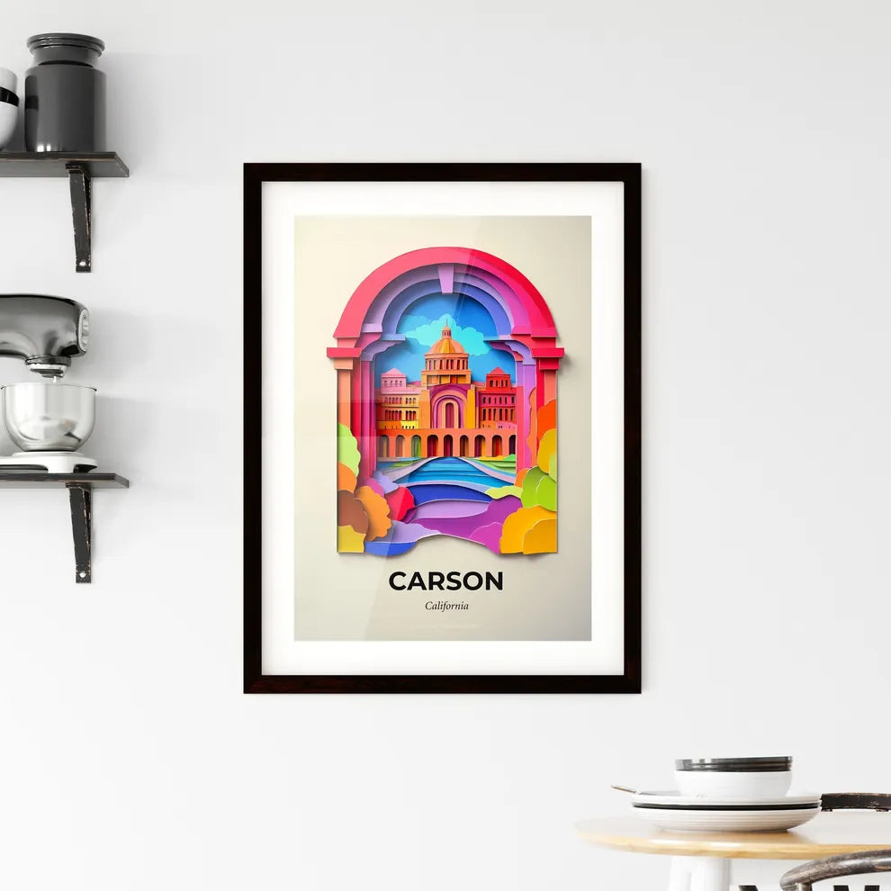 Vivid Carson, California, Framed Wall Art
