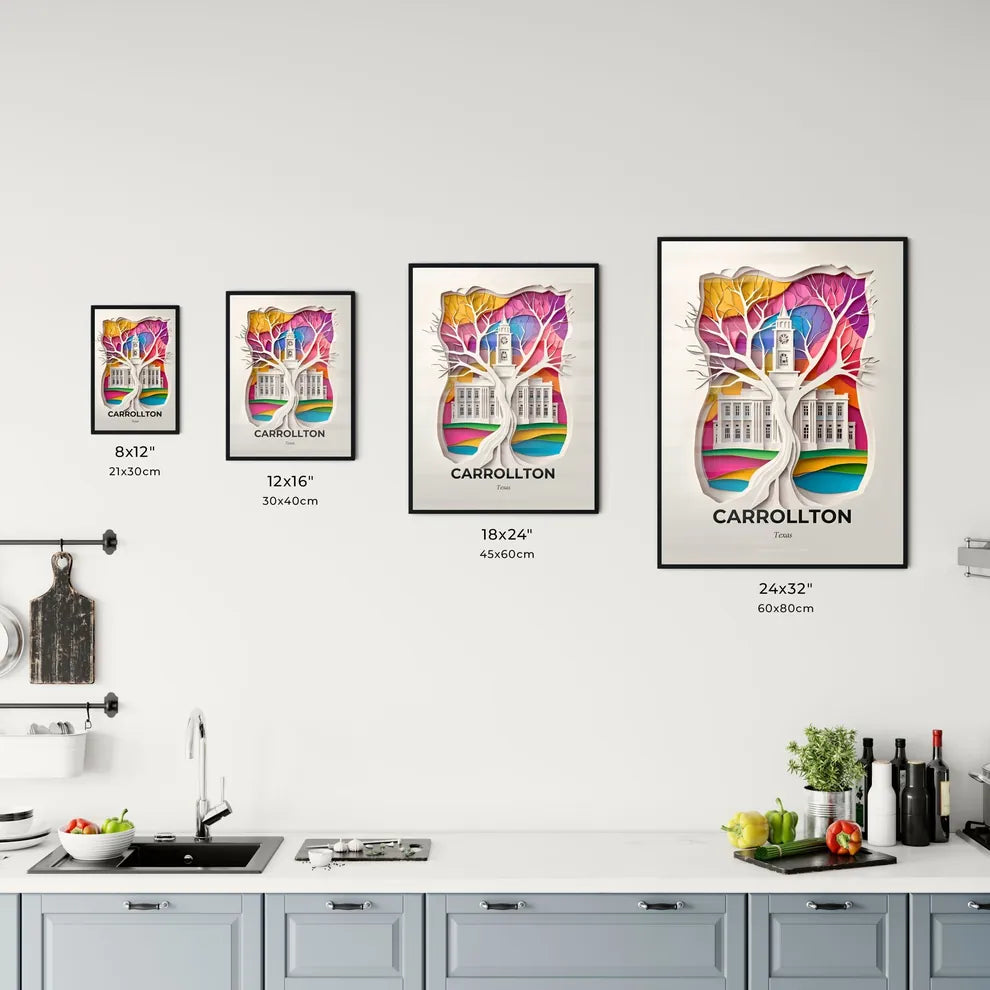 Vivid Carrollton, Texas, Kitchen Art