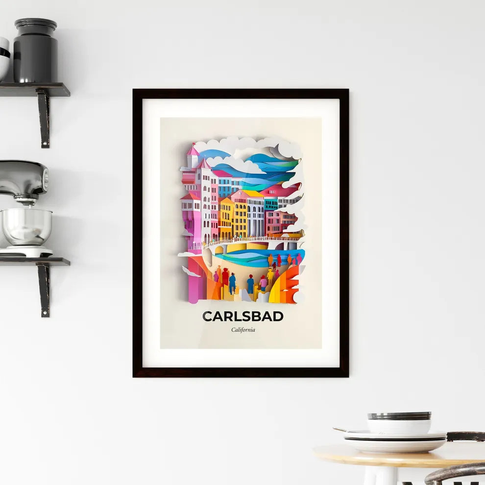 Vivid Carlsbad, California, Framed Wall Art