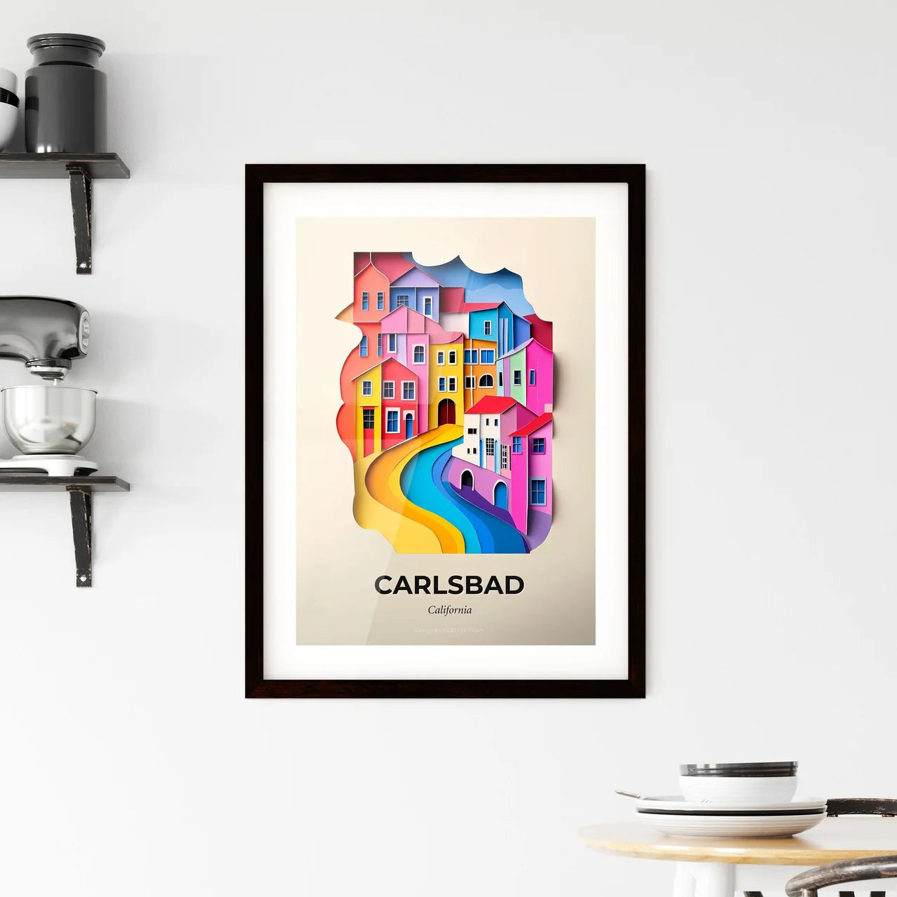 Vivid Carlsbad, California, Framed Wall Art