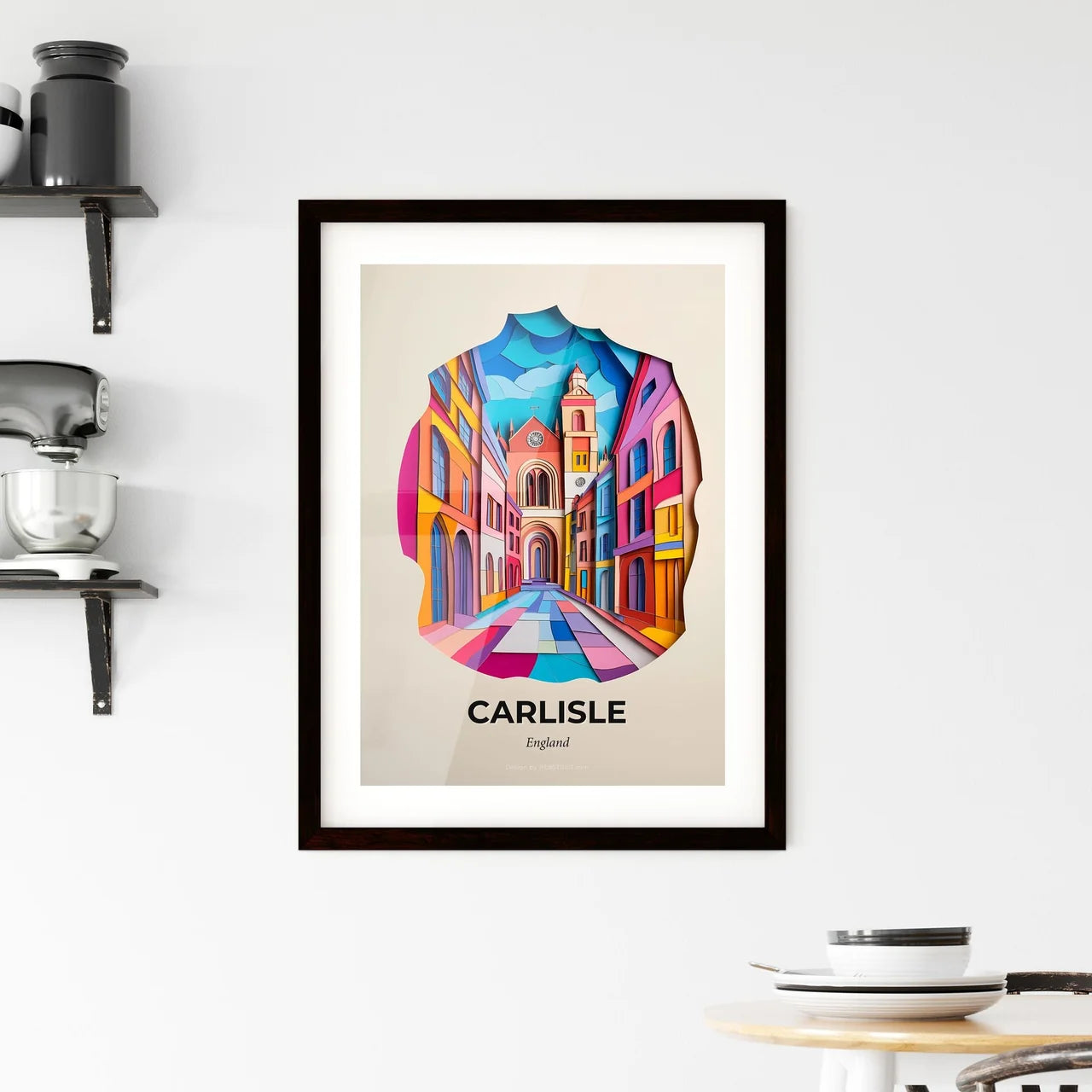 Vivid Carlisle, England, Framed Wall Art