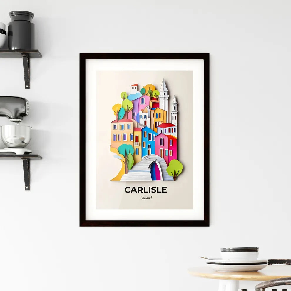 Vivid Carlisle, England, Framed Wall Art