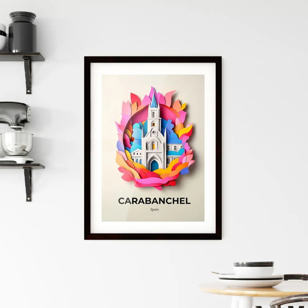 Vivid Carabanchel, Spain, Framed Wall Art