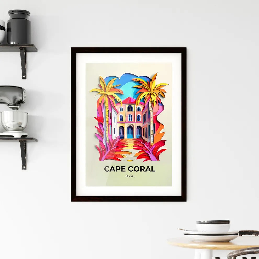 Vivid Cape Coral, Florida, Framed Wall Art