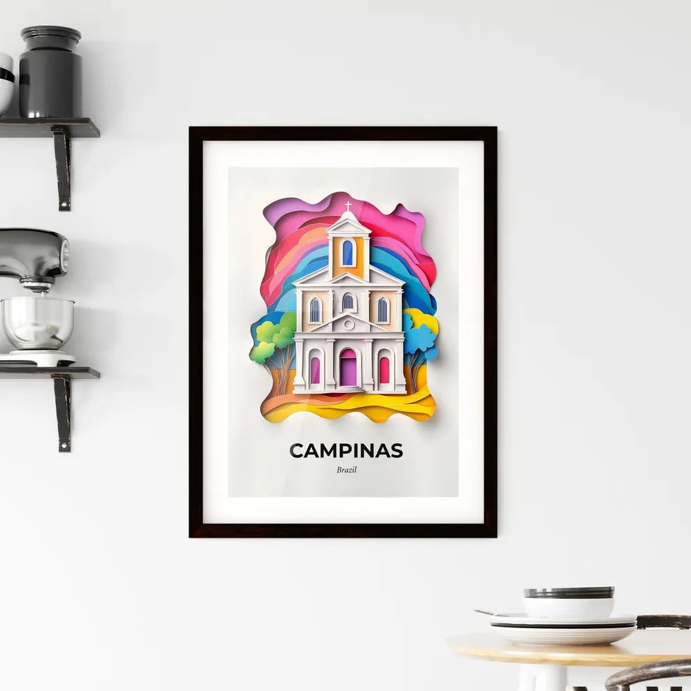Vivid Campinas, Brazil, Framed Wall Art
