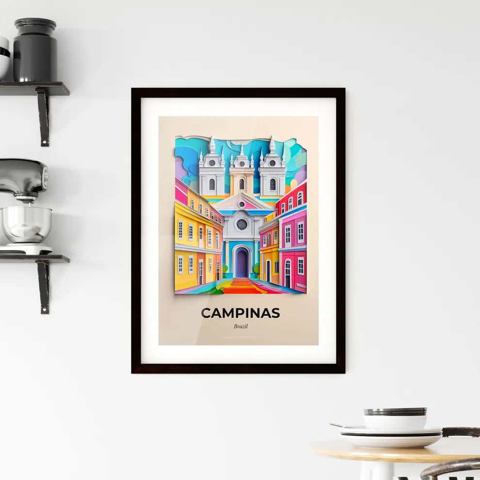 Vivid Campinas, Brazil, Framed Wall Art
